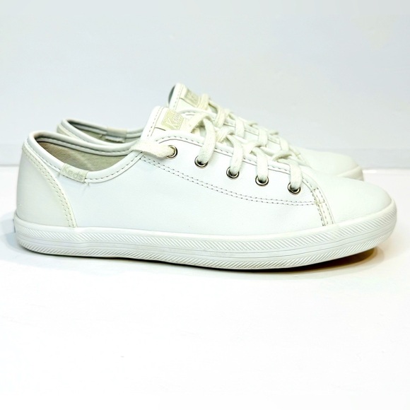Keds Other - Keds Big kids Kickstart Leather lace up Sneakers Size 4M Great Condition!